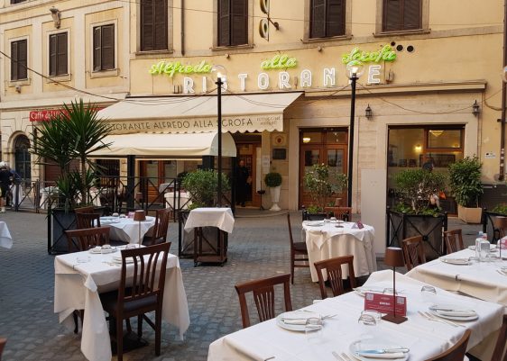 Searching for the original Fettuccine Alfredo in Rome? Don't miss dining at Ristorante Alfredo alla Scrofa, the original restaurant in Rome which created the real Fettuccine Alfredo or Alfredo sauce, and still serves the best Fettuccine Alfredo in Rome.