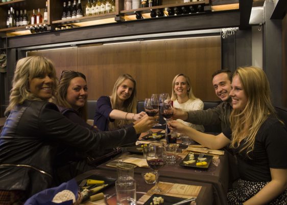 Rome wine tasting with Luxe Associates Travel