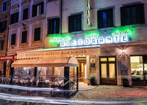 Ristorante Alfredo alla Scrofa Rome charity event
