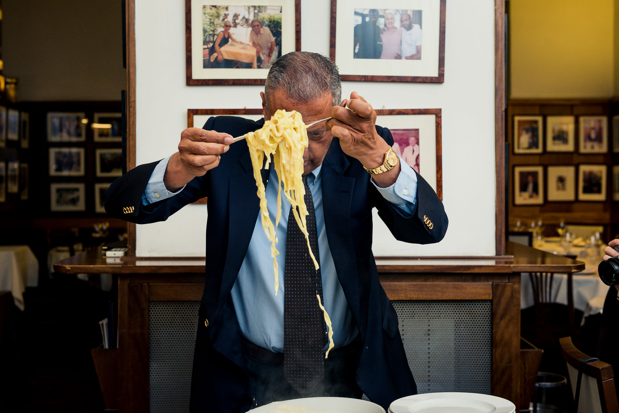 Alfredo alla Scrofa celebrates February 7th 2019 with a charity gala Testaccina