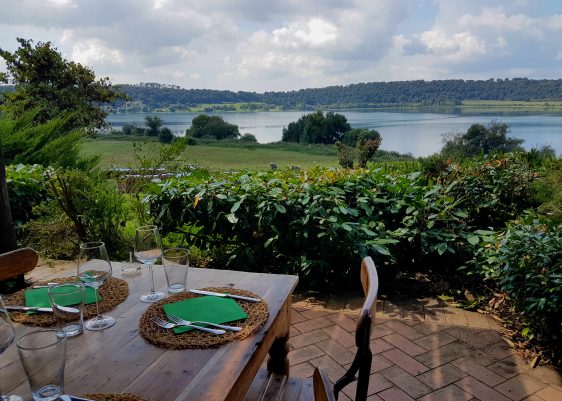 Agriturismo La Riserva di Martignanello is an ideal daytrip from Rome. Have lunch or dinner by the lake, or stay the night in the farmhouse apartments.